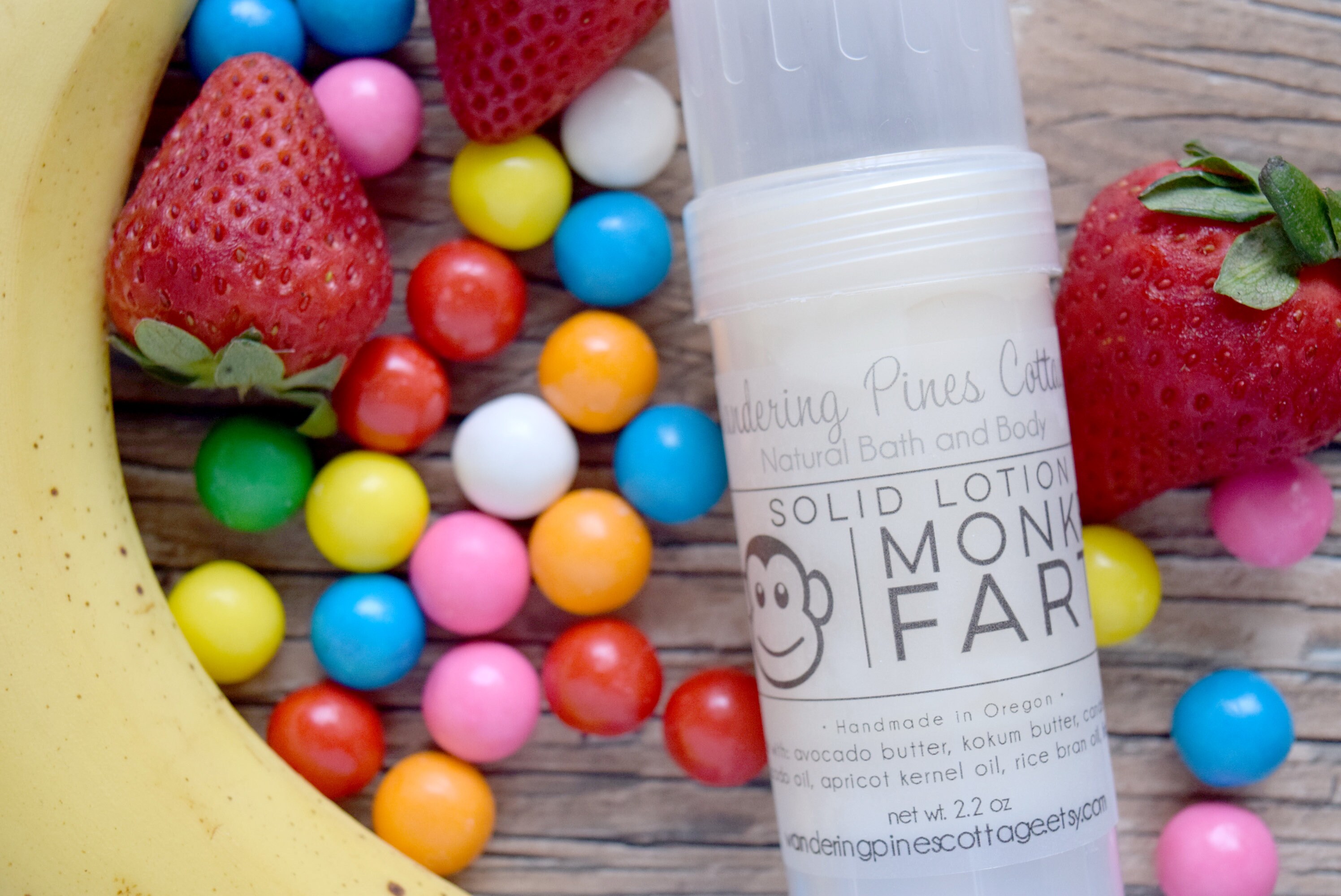 Monkey Farts Solid Lotion Bar lotion for kids Travel lotion Etsy