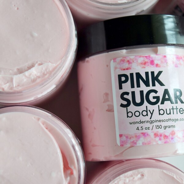 Pink Sugar Body Butter Etsy