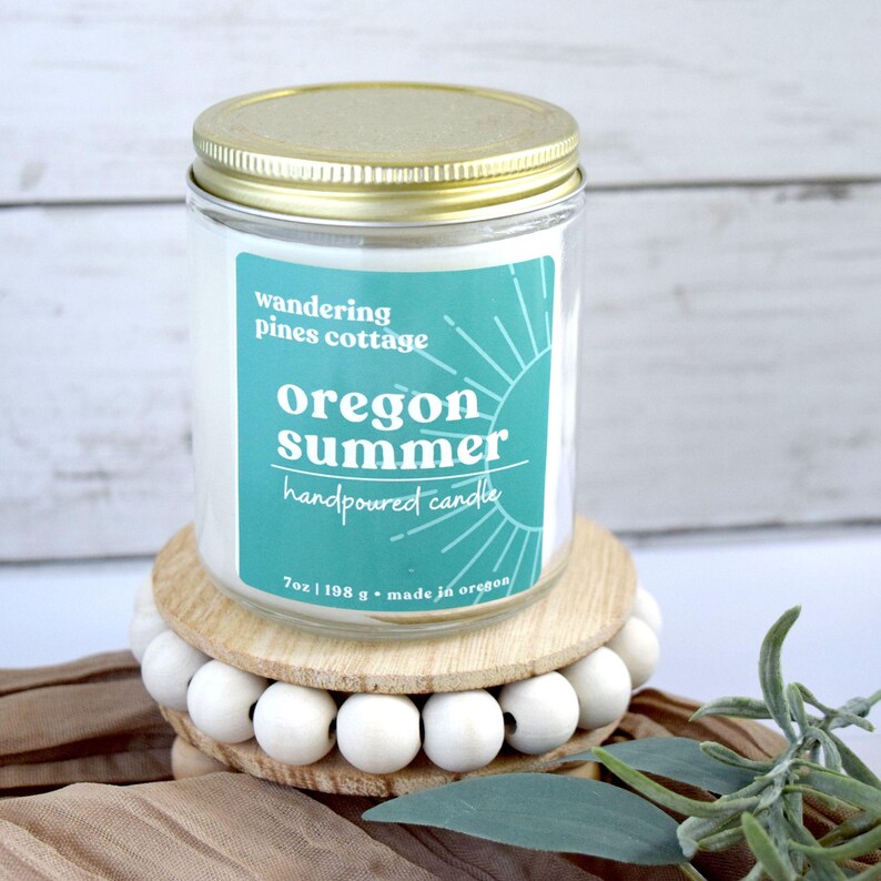 Oregon Summer Scented Candle - Thumbnail 2