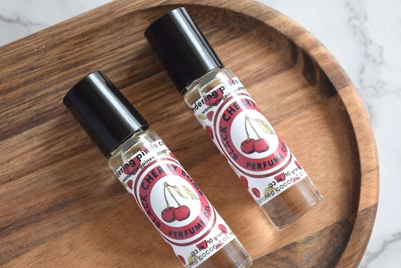 Buy Black Cherry Bomb Roll on Perfume Oil Roller Ball Fruity