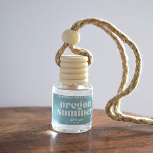 Oregon Summer Hanging Air Freshener Car Diffuser, Reed diffuser for car, air freshener, odor eliminator
