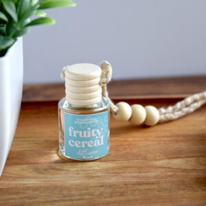 Hanging Air Freshener Car Diffuser, Fruity Cereal, Reed diffuser for car, air freshener