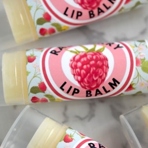Raspberry lip balm, lip moisturizer, chapped lip repair, handmade lip balm, spa gift,