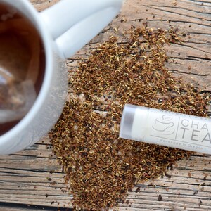 Chai Tea Flavored lip balm, Handmade Vegan Lip balm, Moisturizing lip butter, Vegan Lip Repair