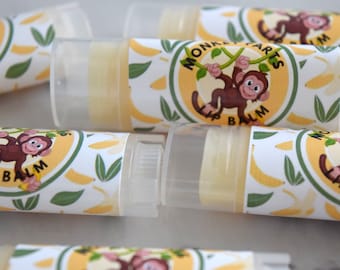 Monkey Farts Lip Balm, Handmade lip balm, Lip moisturizer for chapped lips, Funny name Lip balm