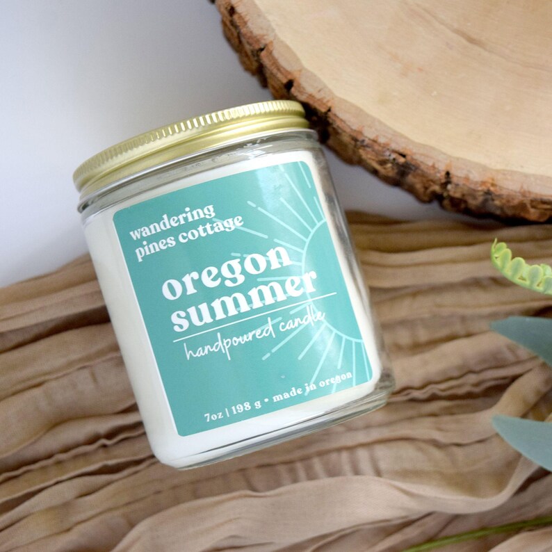 Oregon Summer Scented Candle - Thumbnail 5