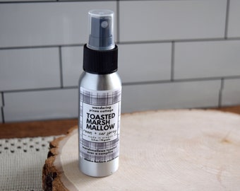 Toasted Marshmallow Room and Car Spray, Odor Eliminator, Linen Spray, Home Fragrance, home decor