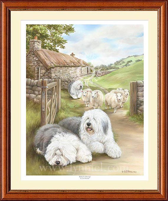 Old english sheepdog slippers online
