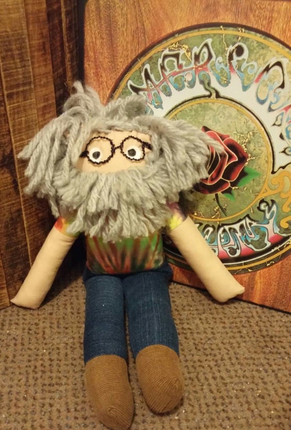 jerry garcia plush doll