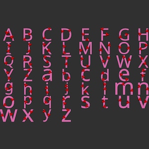 8HeartySchrift
