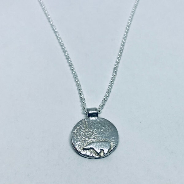 Desolate polar bear pendant “ØDE“