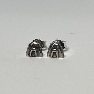 Kleine handgemaakte geoxideerde walrusstekers