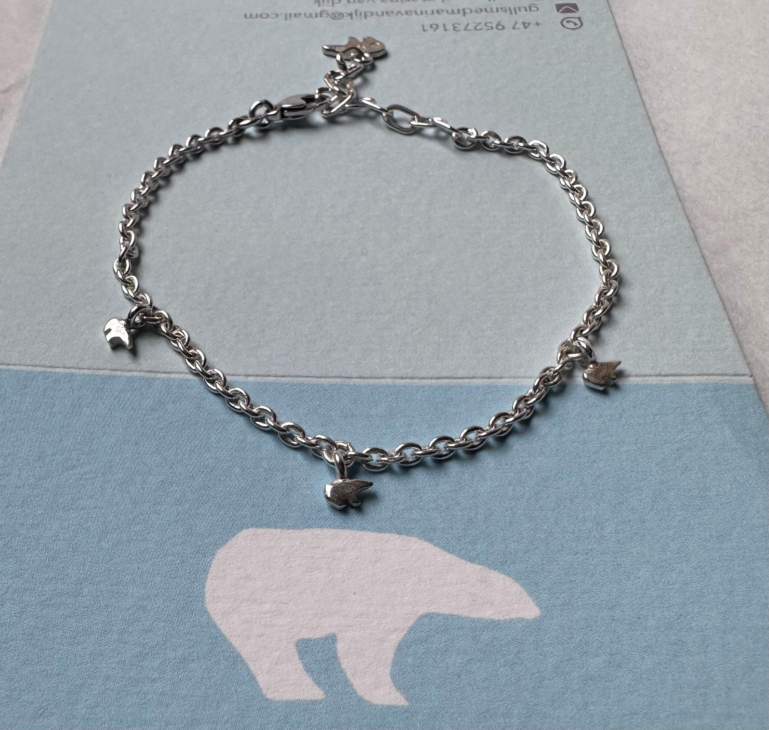 Polar bear bracelet sale