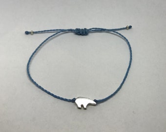 Tiny polar bear bracelet