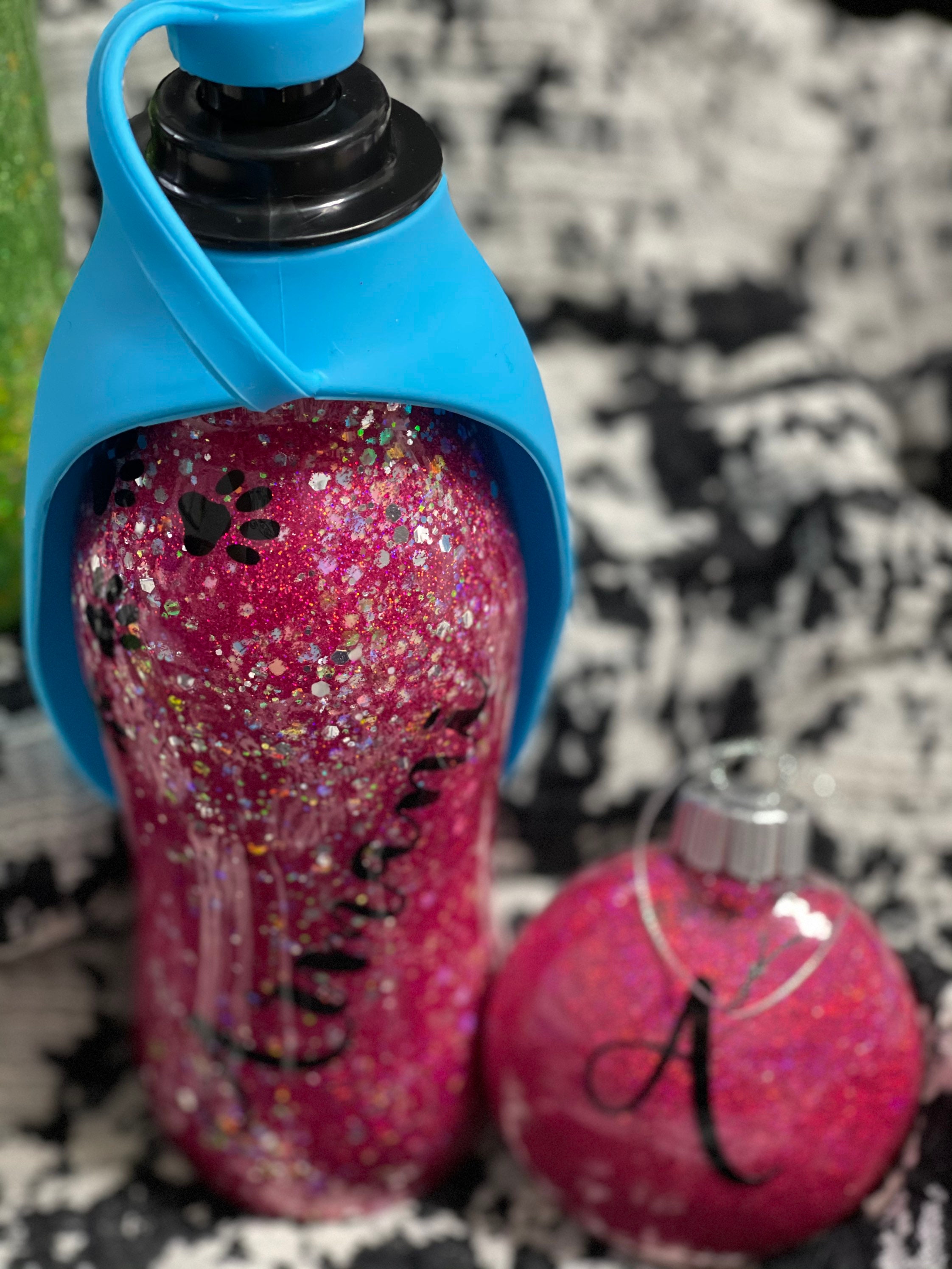 Doggie Water Bottle Personalized Dog Water Bottle Hogg Dog Etsy