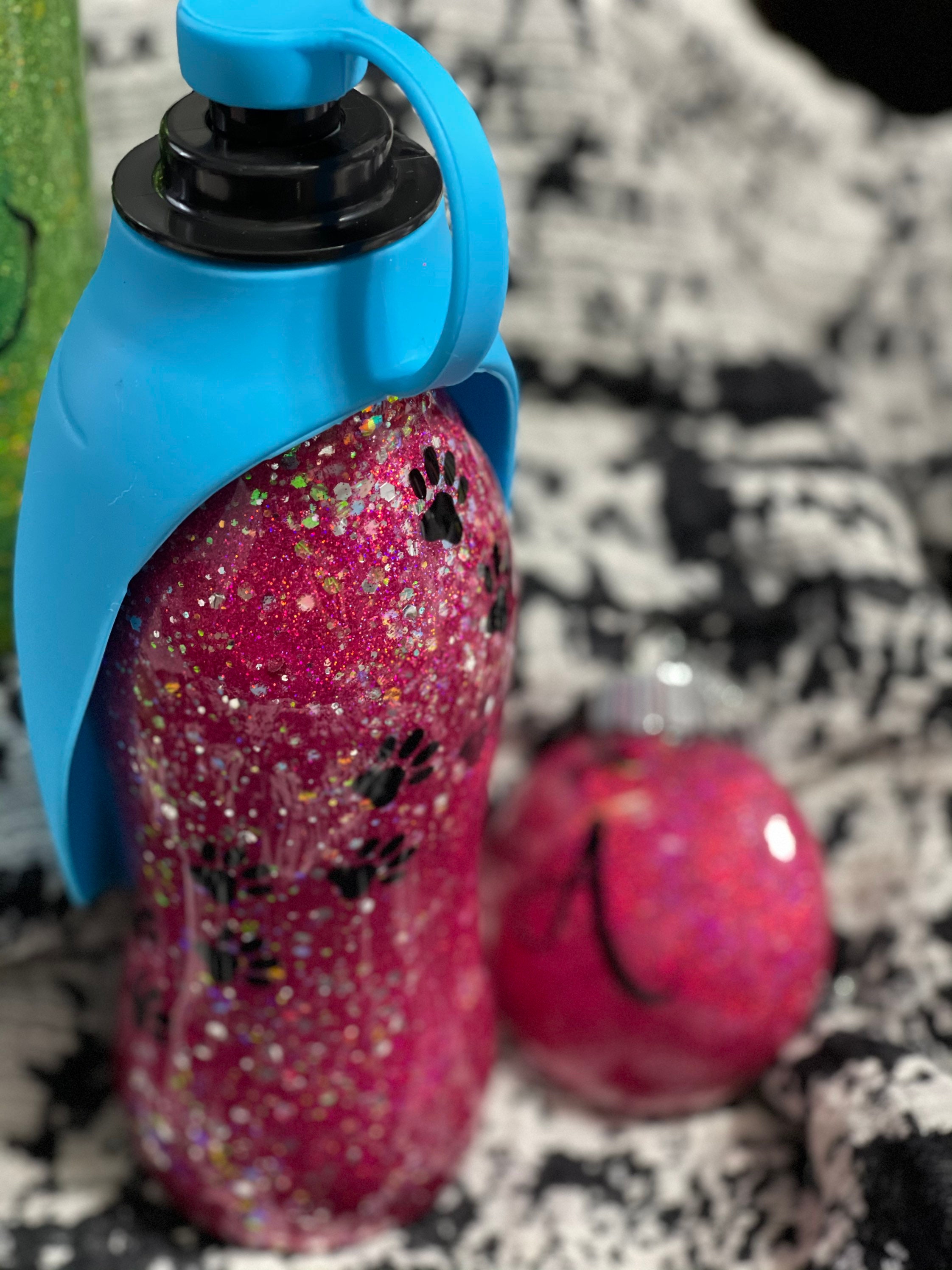 Doggie Water Bottle Personalized Dog Water Bottle Hogg Dog Etsy