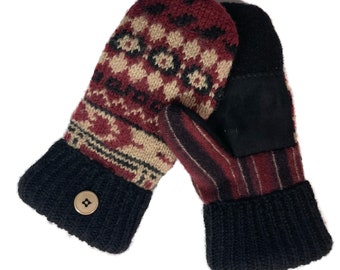 Wool Mittens for Women