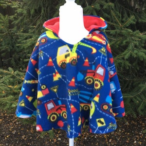 Car Seat Poncho for Toddler Boys