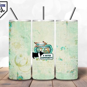 Welcome To The Stock Show | Tumbler Wrap | Livestock Show Week | Livestock Exhibitors | Show Barn Lifestyle | Show Swine | PNG | 20OZ + 30OZ