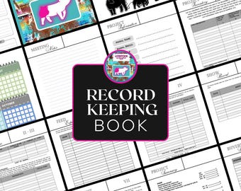 Het boekhoudboek voor exposanten | Volg je project van begin tot eind | Pdf-download | Niet-bewerkbaar | Afdrukbaar | 77 PGS | 2024-25