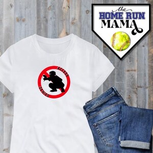 Access Denied Catcher Digital Design - Instant Download | PNG | Baseball Catcher | Baseball Player Silhouette | Baseball Apparel | Merch