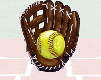 Softball-Trainer Praxisplaner | 101 Pg. PDF Digitaler Download | Planen und Üben mit Leichtigkeit | Vorder- und Rückseite enthalten Kunst | Saison Geschenk