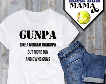 Gunpa PNG Design | Humorous Grandpa Gift | Not Your Regular Grandpa | Father's Day Gift | Grandparent's Day Gift | Family Humor | Grandpa