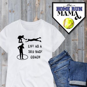 Life As A 3rd Base Coach Meme PNG I Baseball Design | Terug! Nee, broer, ik kan het maken! | Hard rennen, snel linksaf slaan | Coachshirt honkbal
