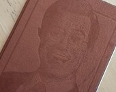 Stephen Colbert iPad mini handmade leather smart cover