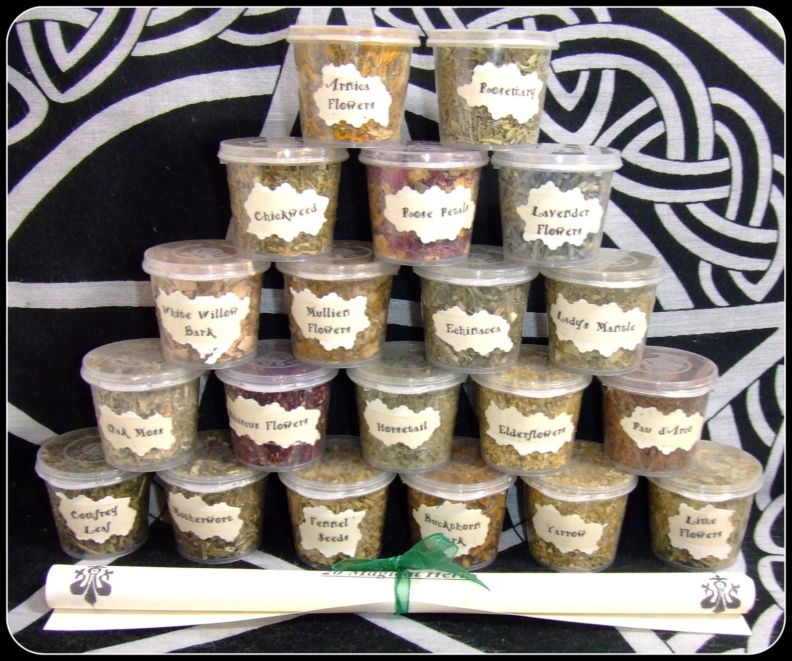 Witch Herb Set 20 Herbs Starter Kit for Rituals Altar work Etsy