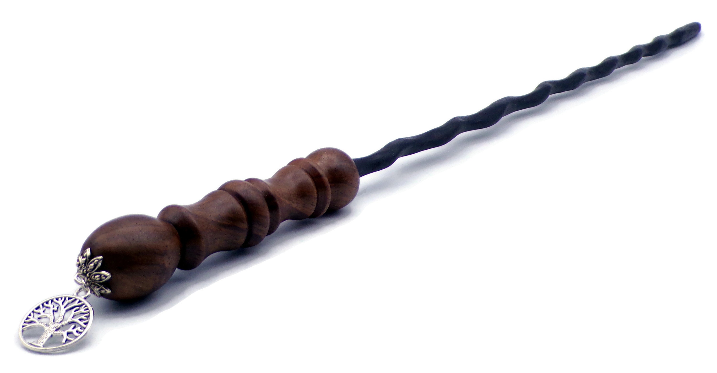 16 Wooden Spiral Wand Handcrafted in 3000 yr old English Etsy