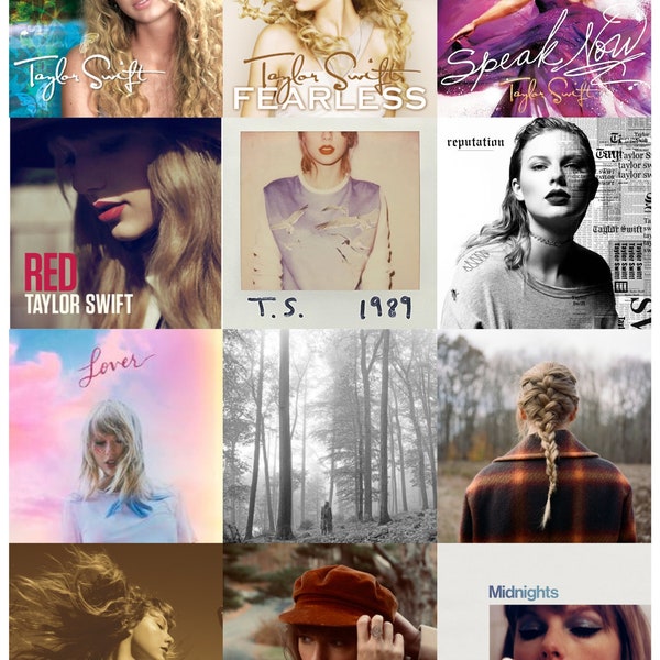 BLONDIE- Taylor Swift Albums Graphic