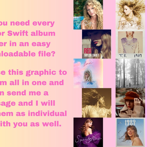 Taylor Swift Album Covers