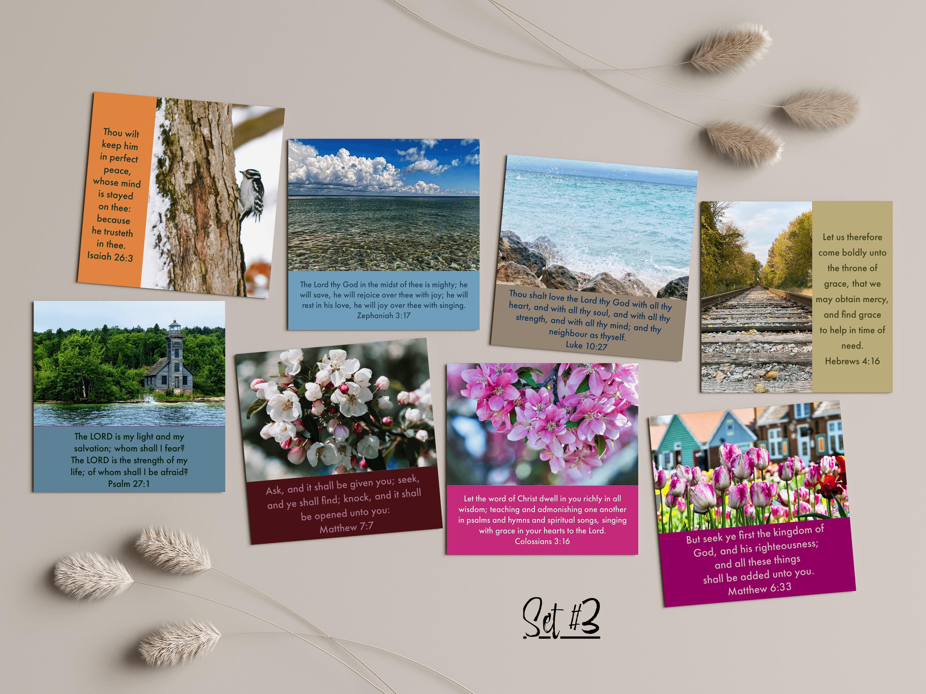 Scripture For Photographers Inspiring KJV Bible Scripture Cards: Nature Photography Prints for ...