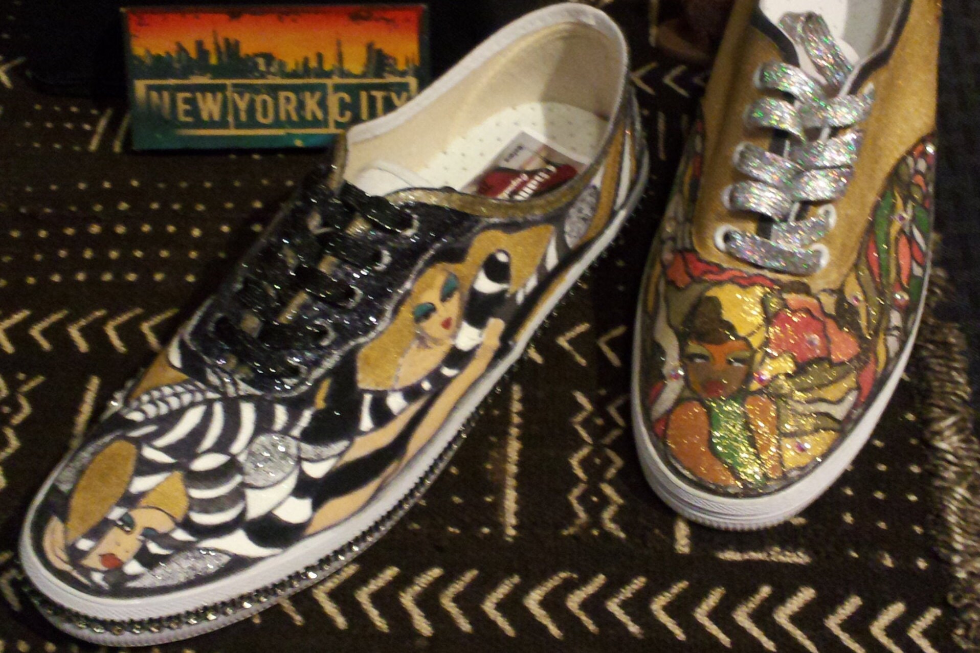 Hand Painted Sneakers