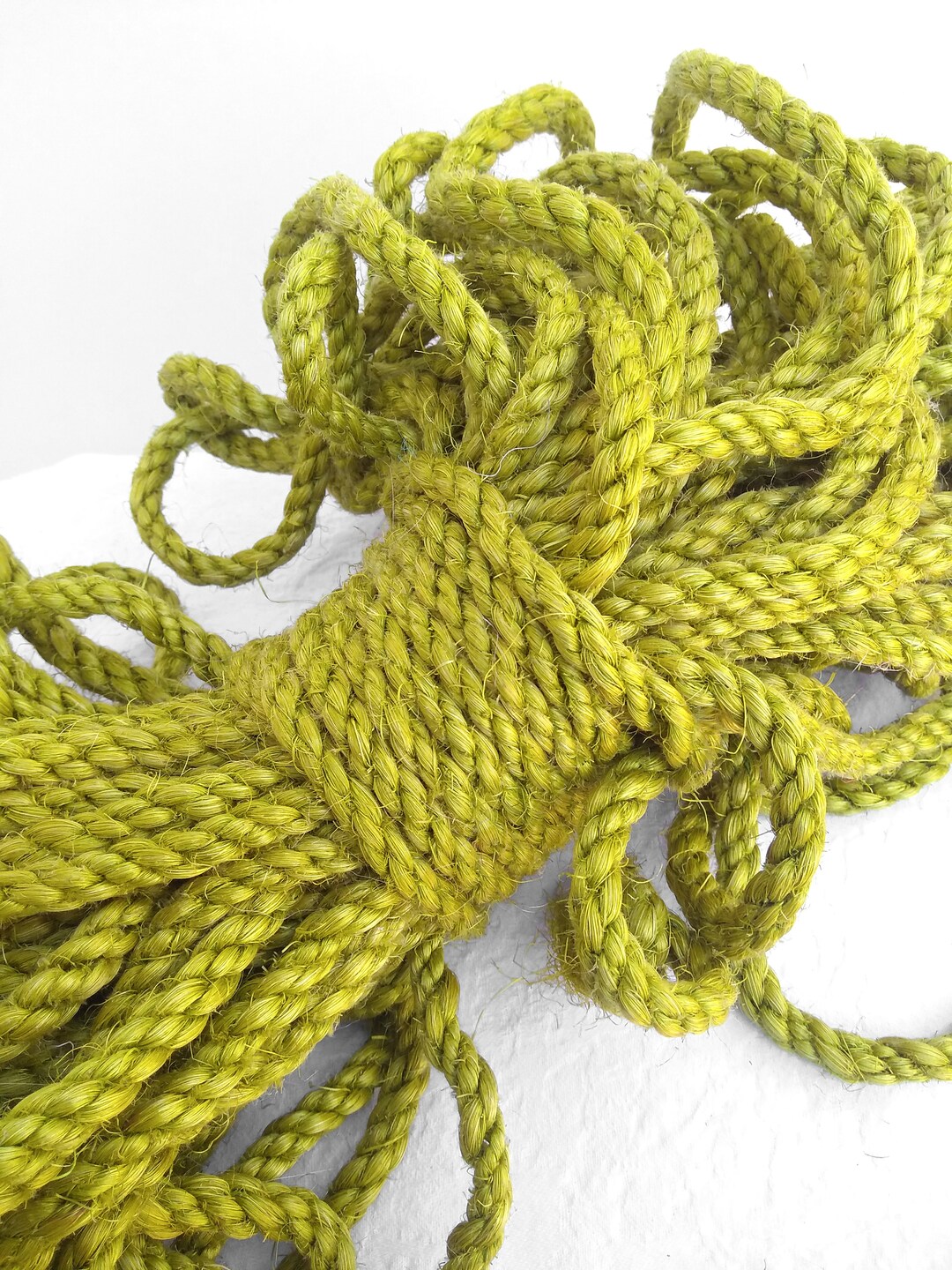 「Eu e eles」rope / Ginger×Olive green SGT KNOTS Reflective Polypropylene Rope - Waterproof Rope