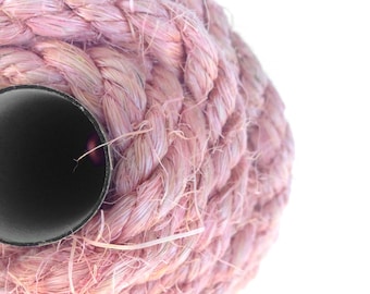 Pink Sisal Rope, Dyed Bubblegum Color: 1/4&quot;, 5/16&quot;, 3/8&quot; or 1/2&quot;