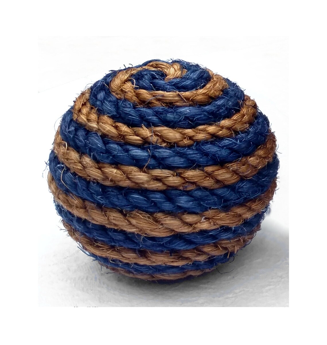 Small Sisal Rope Decorative Balls Ornament Natural or Dyed Etsy