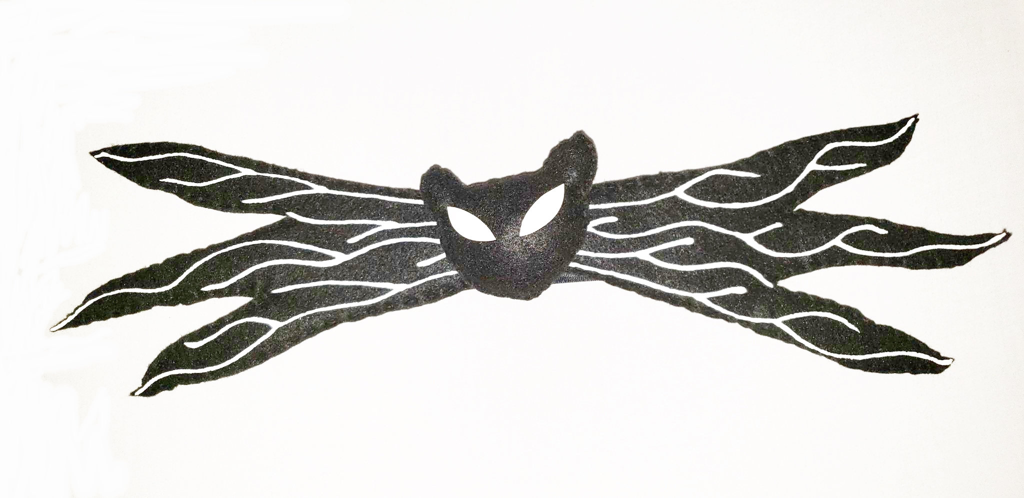 diy jack skellington bow tie