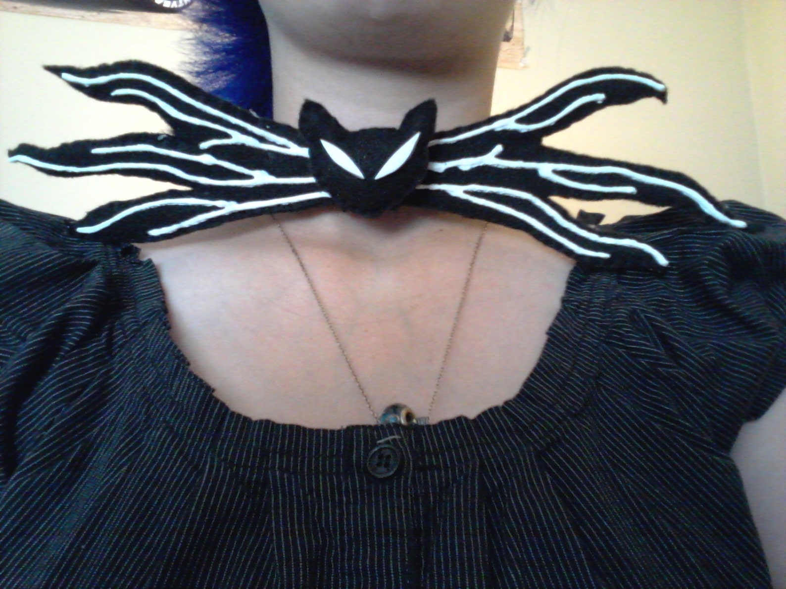 Jack Skellington Bat Bow Tie 12 and 18 Sizes Etsy