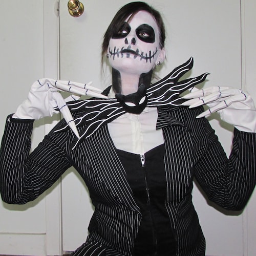 jack skellington costume bow tie