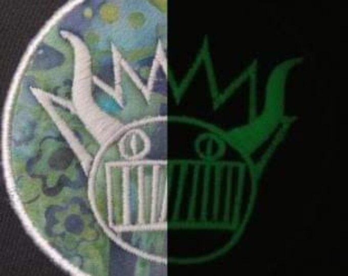 Mushroom Festival in Hell V2 GLOW Ween Patch Etsy