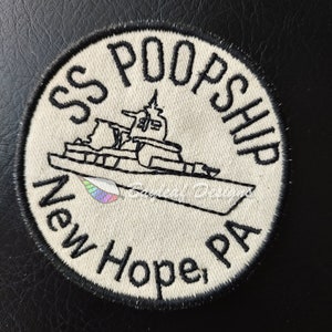 SS Poopship New Hope Ween Patch