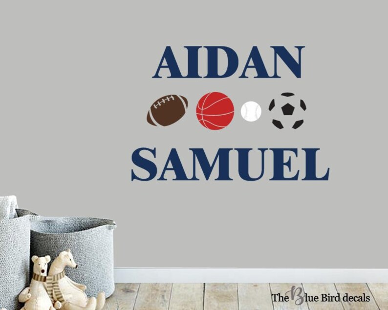 Name And Sport Decal Wall Decal Sports Decals For Kids Sports Balls Wall Decal Set Baseball Football Soccer Basketball Sports Decor Home Decor Wall Decor Vadel Com Name And Sport Decal Wall Decal Sports Decals For Kids Sports Balls Wall Decal Set Baseball Football Soccer Basketball Sports Decor Home Decor Wall Decor Vadel Com