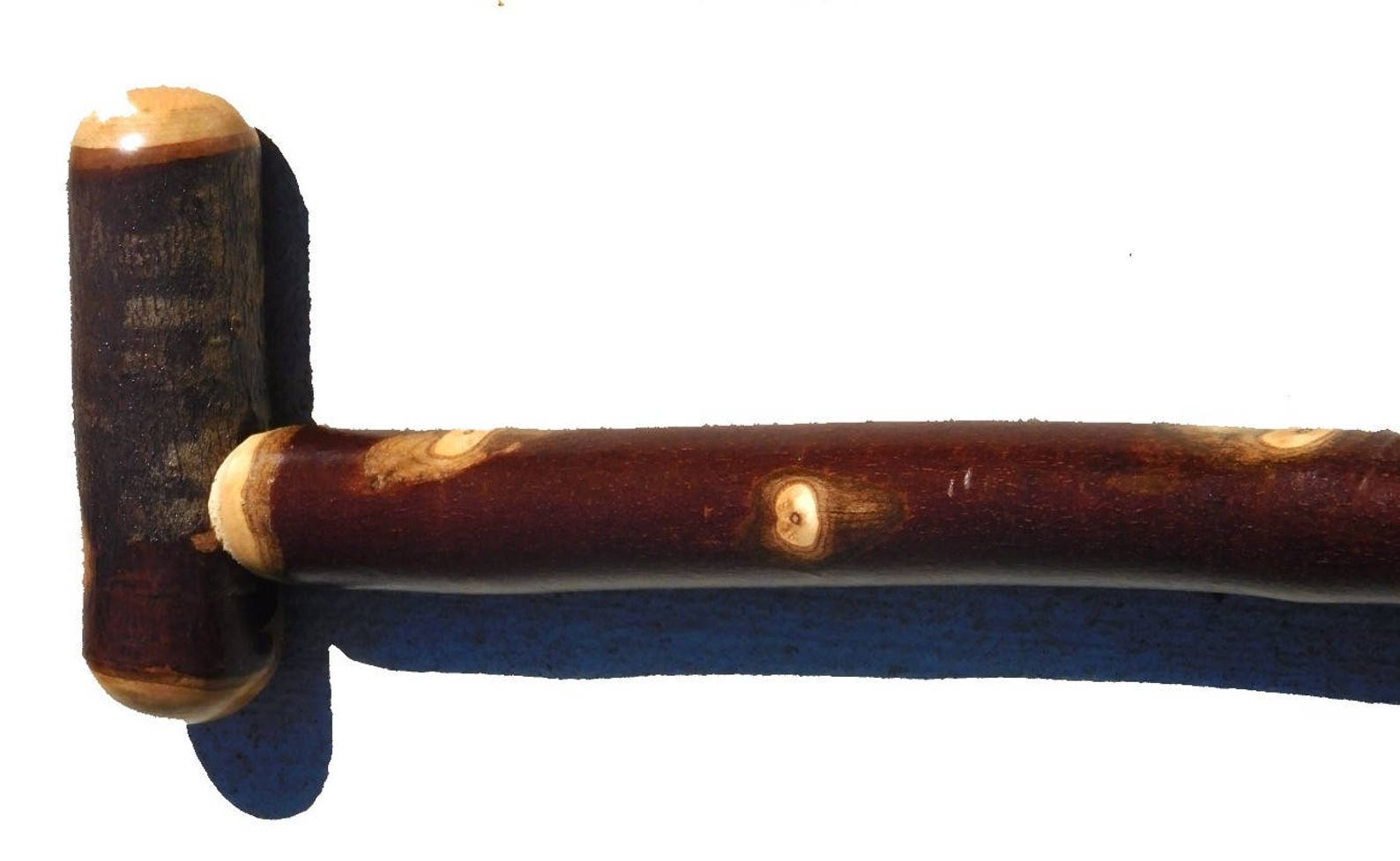 Hand Crafted Hickory Cane Etsy