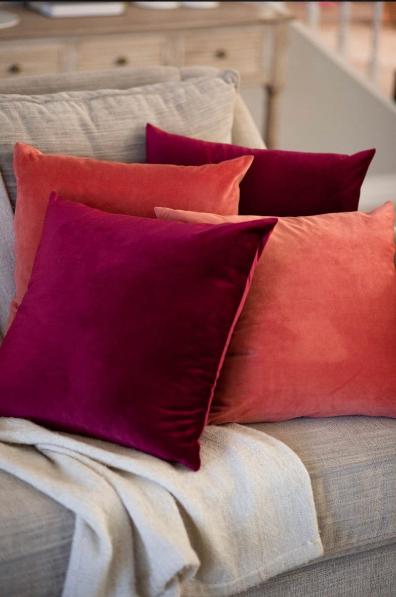 Velvet Throw Pillow Cover Velvet Pillow Cover Velvet Throw Etsy