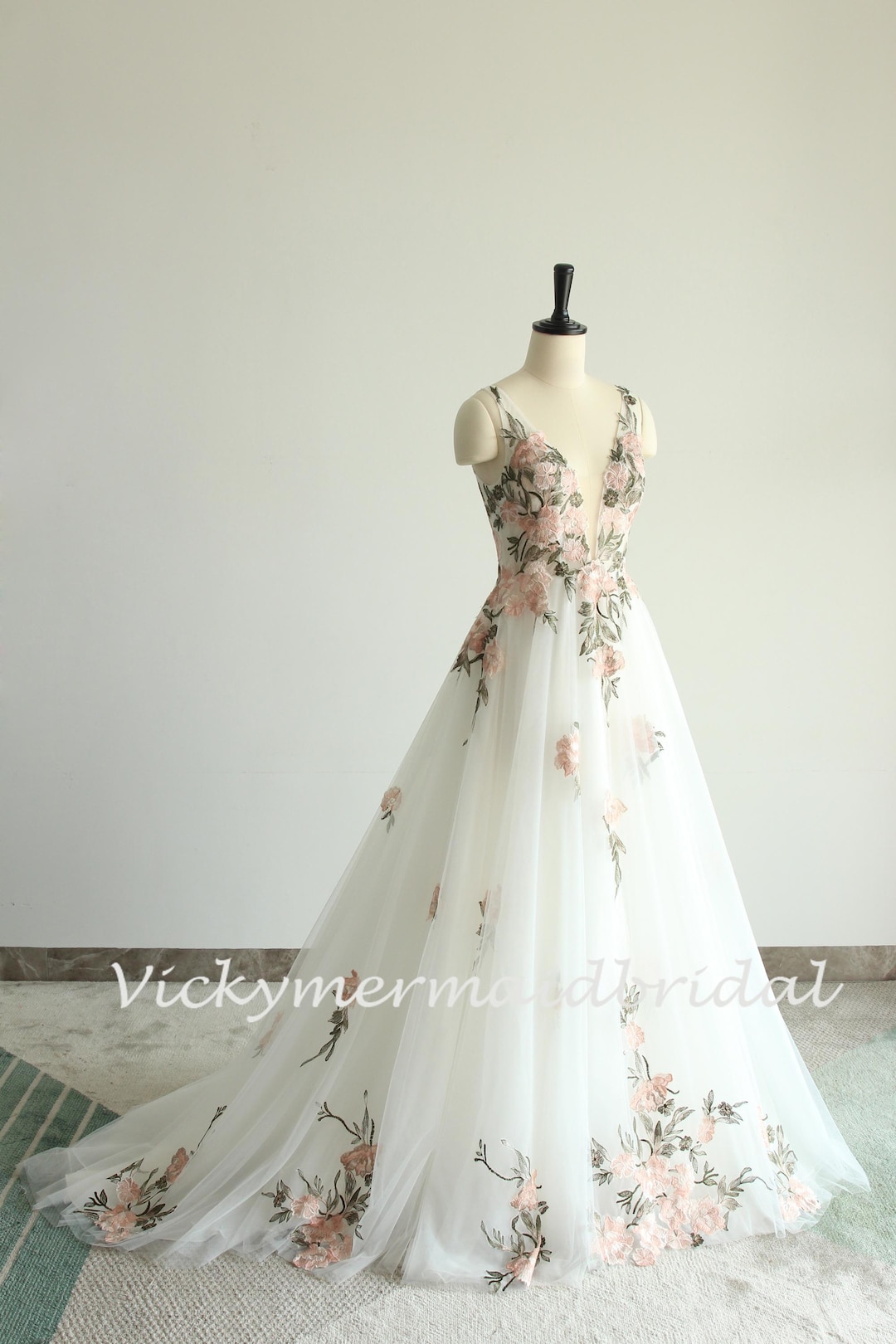 asos edition wedding dress with 3d embroidered bodice ASOS DESIGN Elizabeth long sleeve wedding dress with beaded bodice in