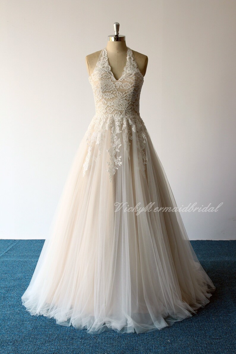 Vintage Lace Wedding Dresses with Corset