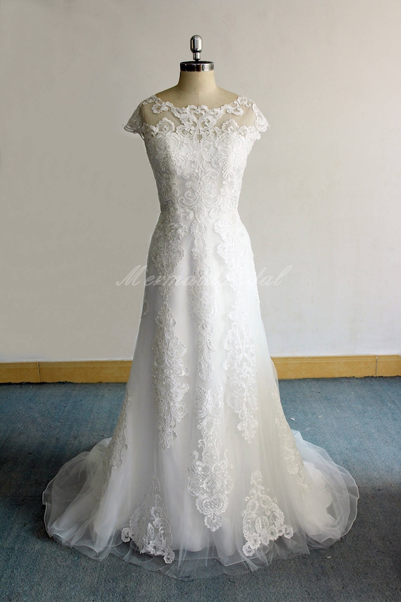 fit and flare boho wedding dress