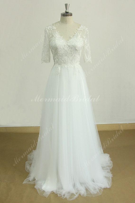 etsy beach wedding dress